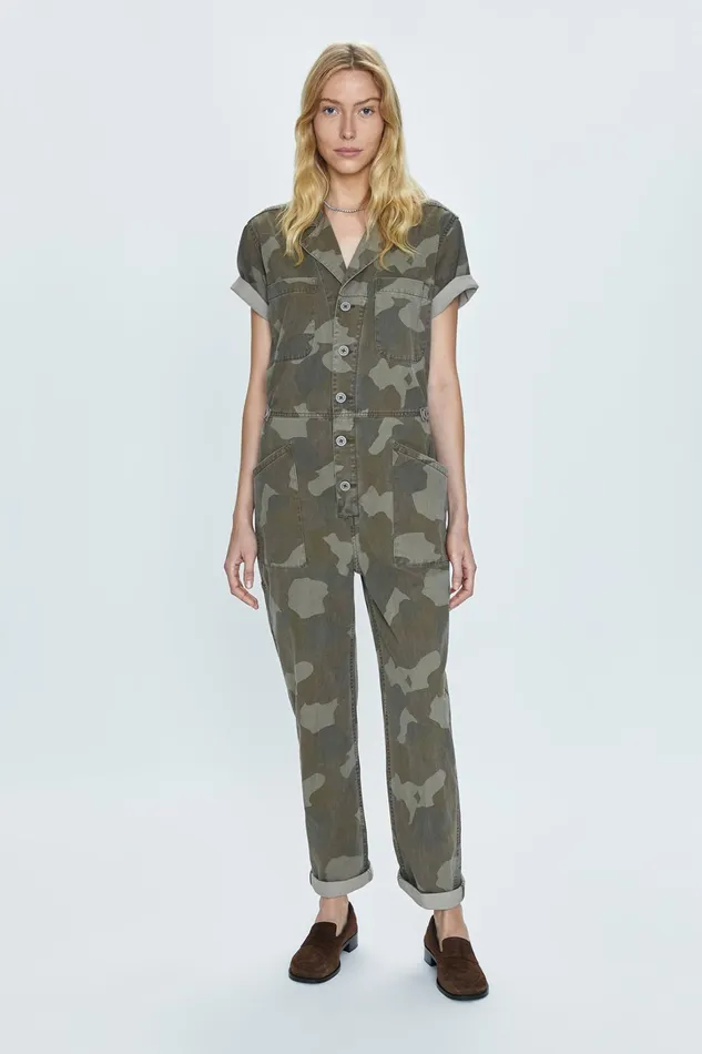 Pistola Denim Jumpsuits Women Grover Jumpsuit 8211 Camo
