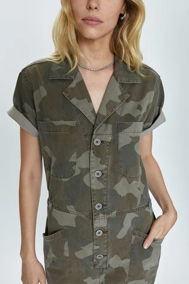 Pistola Denim Jumpsuits Women Grover Jumpsuit 8211 Camo
