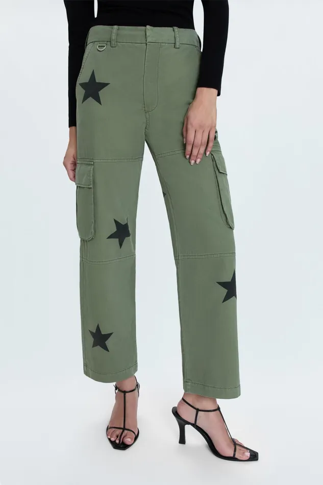 Pistola Denim Pants Women Addie High Rise Trouser 8211 Royal Honor