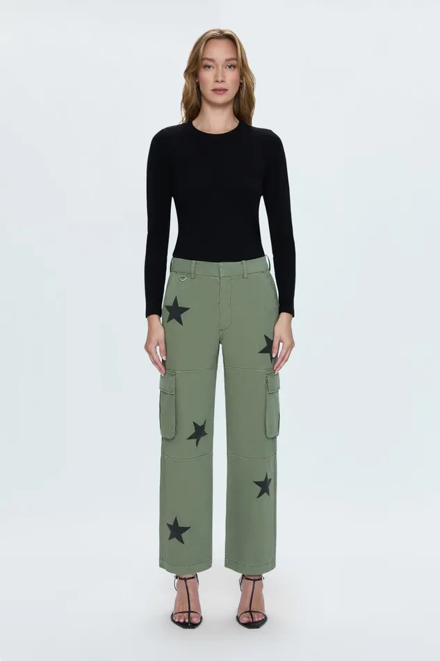Pistola Denim Pants Women Addie High Rise Trouser 8211 Royal Honor