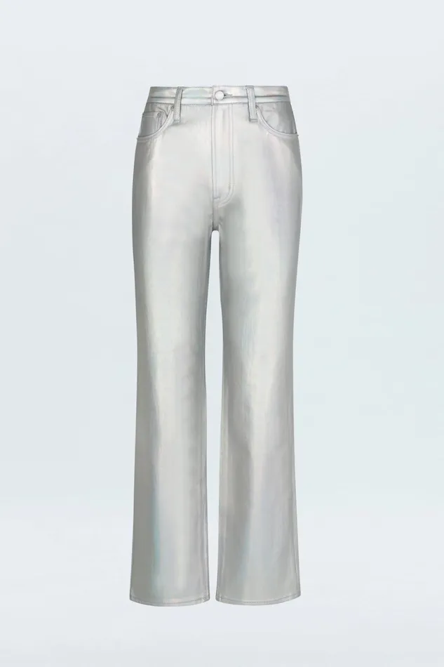 Pistola Denim Pants Women Cassie Super High Rise Straight 8211 Coated Prism
