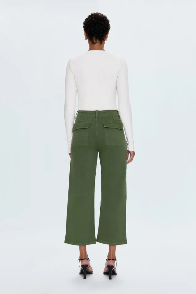 Pistola Denim Pants Women Sophia Wide Leg Pant 8211 Basil