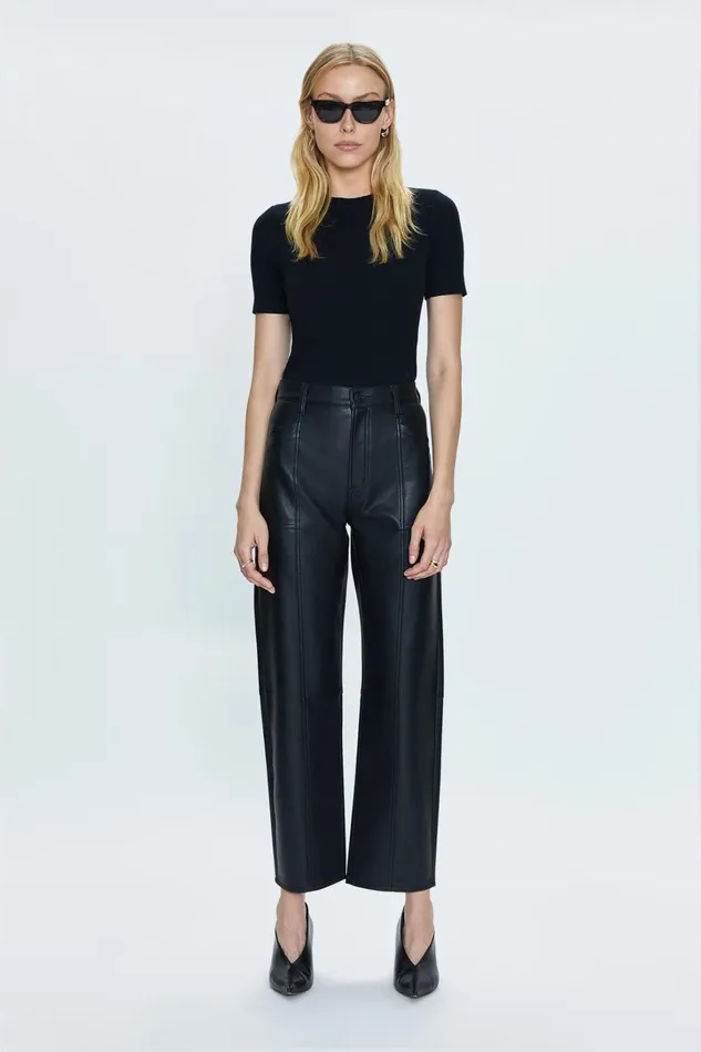 Pistola Denim Pants Women Taylor High Rise Arched 8211 Slate Black