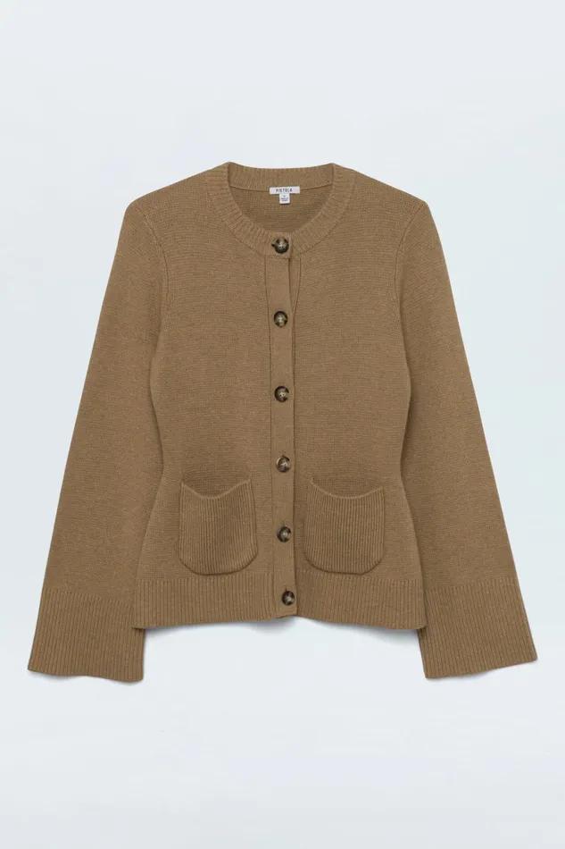 Pistola Denim Sweaters and Knits Women Dani Cardigan 8211 Wheat
