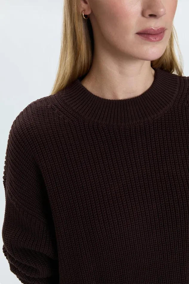 Pistola Denim Sweaters and Knits Women Eve Sweater 8211 Espresso