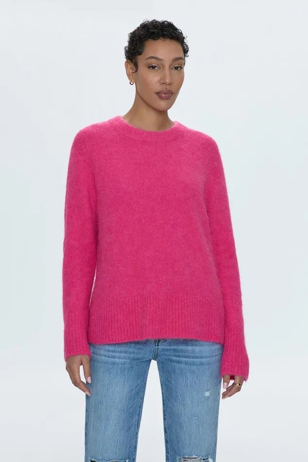 Pistola Denim Sweaters and Knits Women Ivy Sweater 8211 Hot Pink