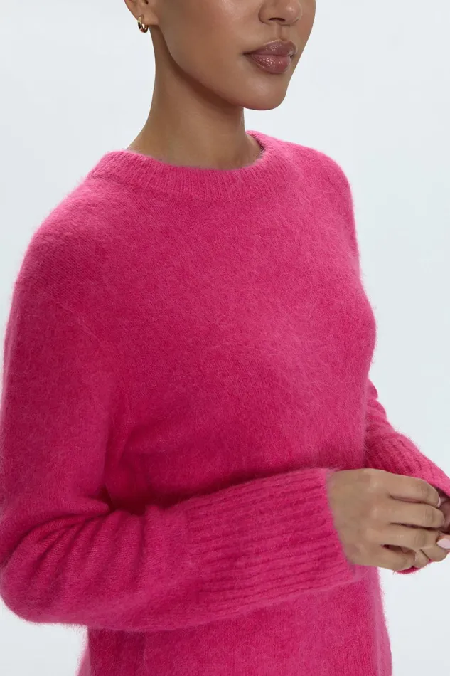 Pistola Denim Sweaters and Knits Women Ivy Sweater 8211 Hot Pink