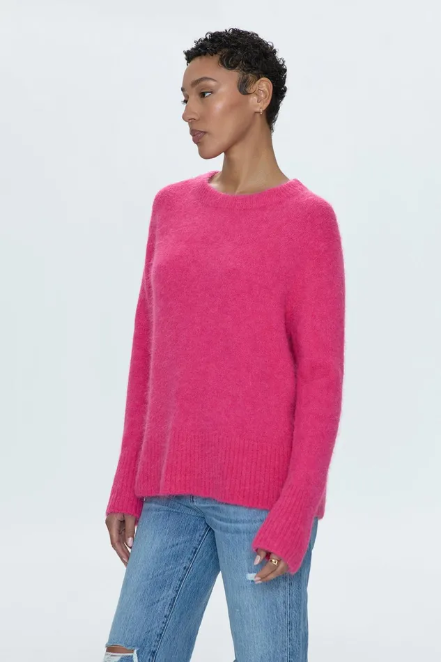 Pistola Denim Sweaters and Knits Women Ivy Sweater 8211 Hot Pink