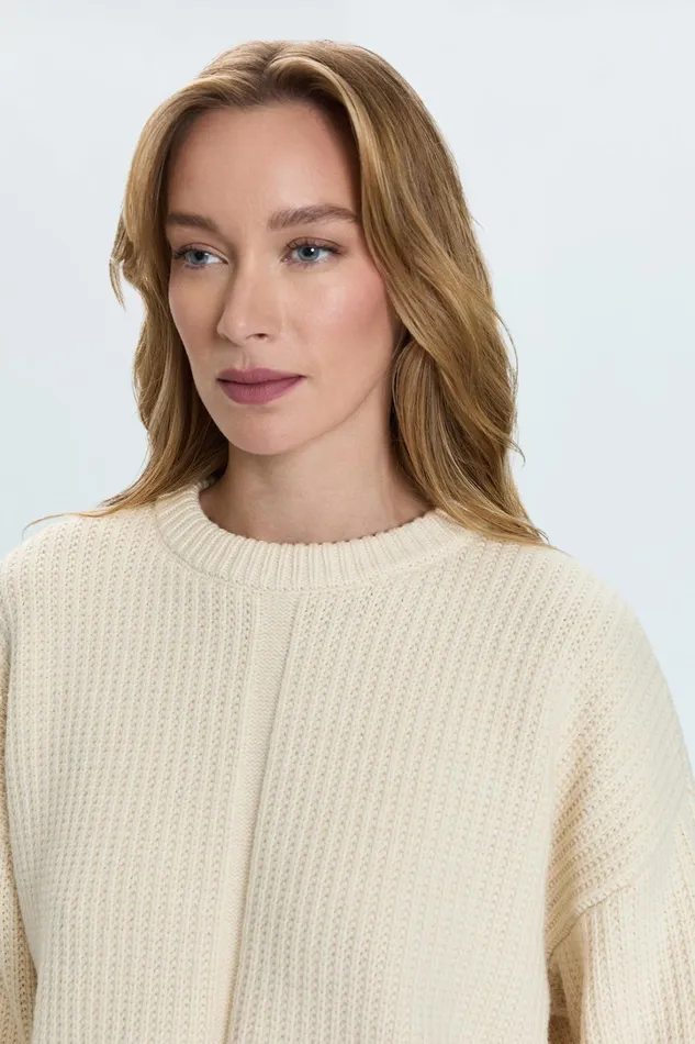 Pistola Denim Sweaters and Knits Women Leigh Sweater 8211 Ivory