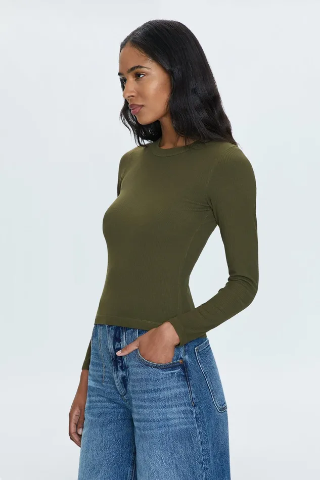 Pistola Denim Tees and Tanks Women Bailey Top 8211 Admiral