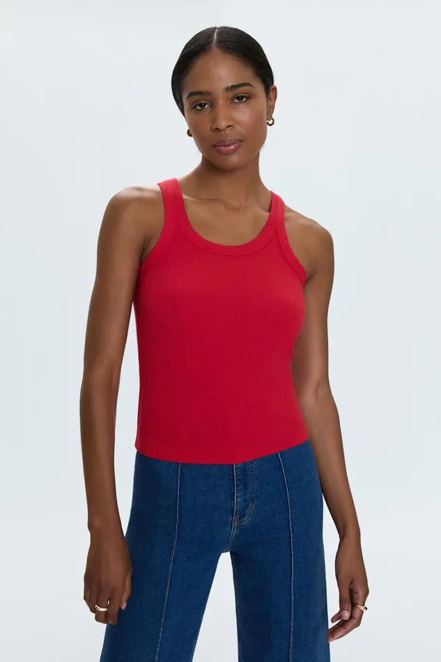 Pistola Denim Tees and Tanks Women Christy Tank 8211 Ruby