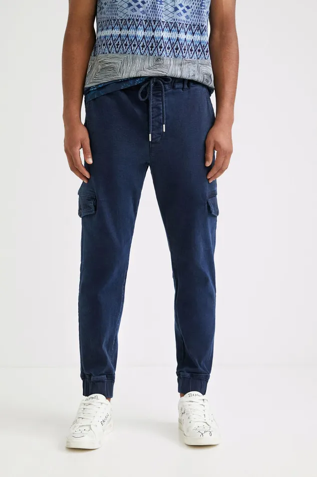 Pocket Joggers Mens Desigual Jeans and Pants