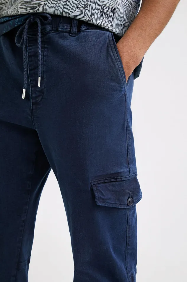 Pocket Joggers Mens Desigual Jeans and Pants