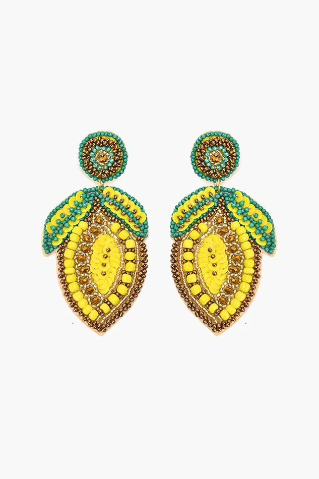 Positano Lemon Earrings