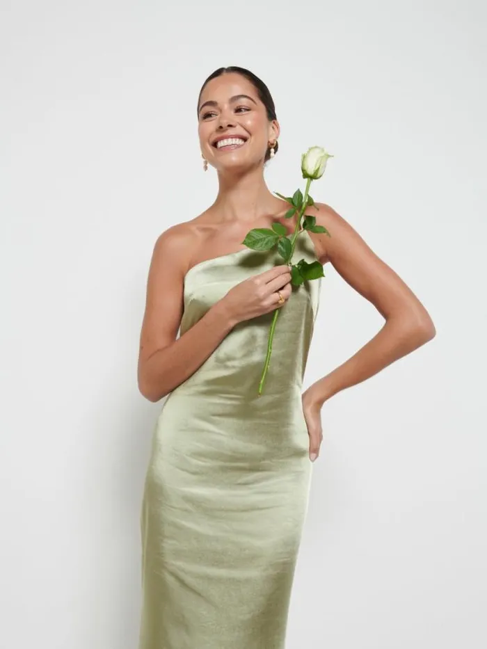 Pretty Lavish Bridesmaid Dresses Amelia Maxi Bridesmaid Dress Olive 8211 Women