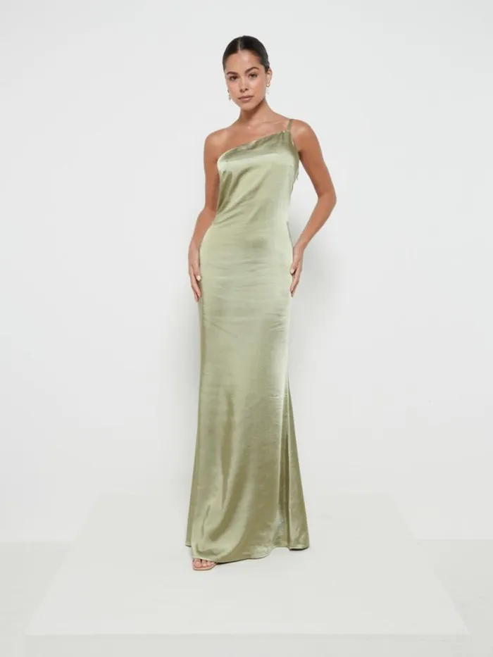 Pretty Lavish Bridesmaid Dresses Amelia Maxi Bridesmaid Dress Olive 8211 Women