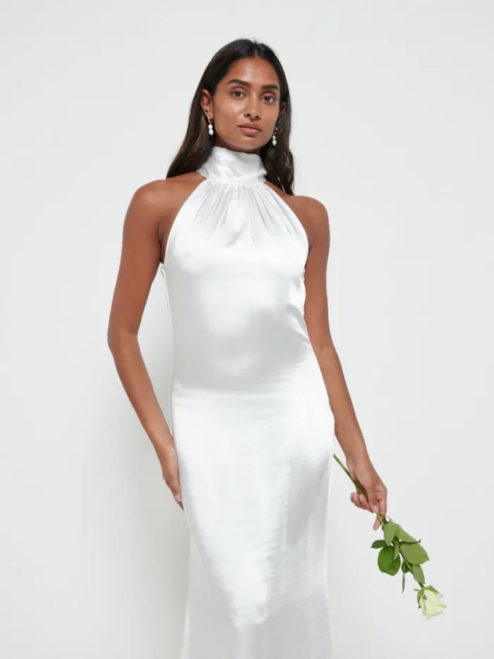Pretty Lavish Bridesmaid Dresses Odelle Maxi Bridesmaid Dress Ivory 8211 Women
