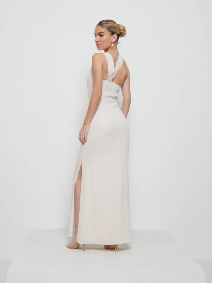 Pretty Lavish Chiffon Bridesmaid Dresses Milly Chiffon Bridesmaid Dress Champagne 8211 Women
