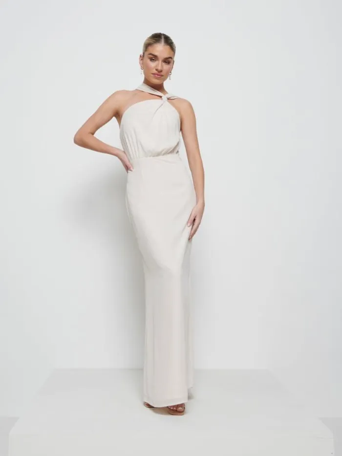 Pretty Lavish Chiffon Bridesmaid Dresses Milly Chiffon Bridesmaid Dress Champagne 8211 Women