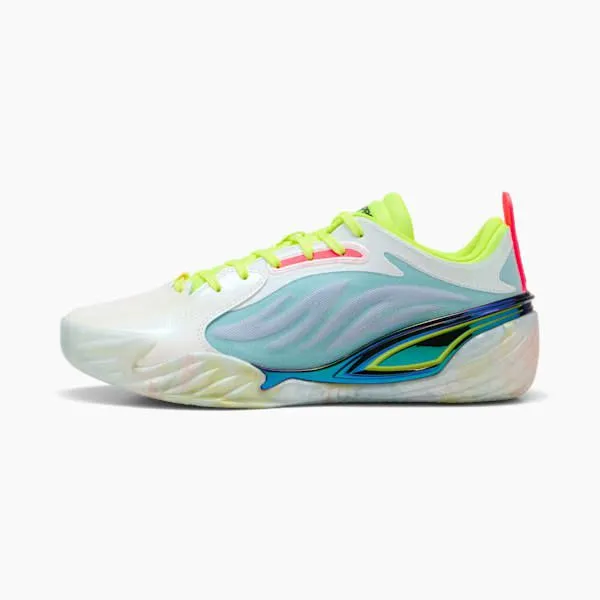 Puma Basketball AllPro NITRO Elite 039s Basketball Shoes Light Aquayellow Alert 8211 Men Puma Basketball AllPro NITRO Elite 039s Basketball Shoes Light Aquayellow Alert 8211 Men