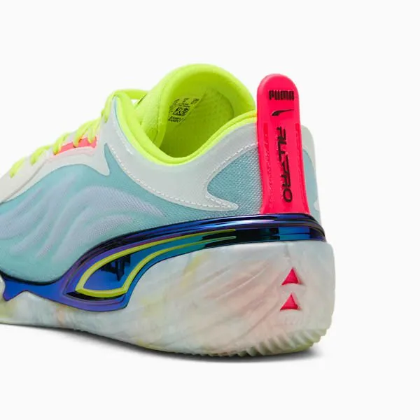 Puma Basketball AllPro NITRO Elite 039s Basketball Shoes Light Aquayellow Alert 8211 Men Puma Basketball AllPro NITRO Elite 039s Basketball Shoes Light Aquayellow Alert 8211 Men