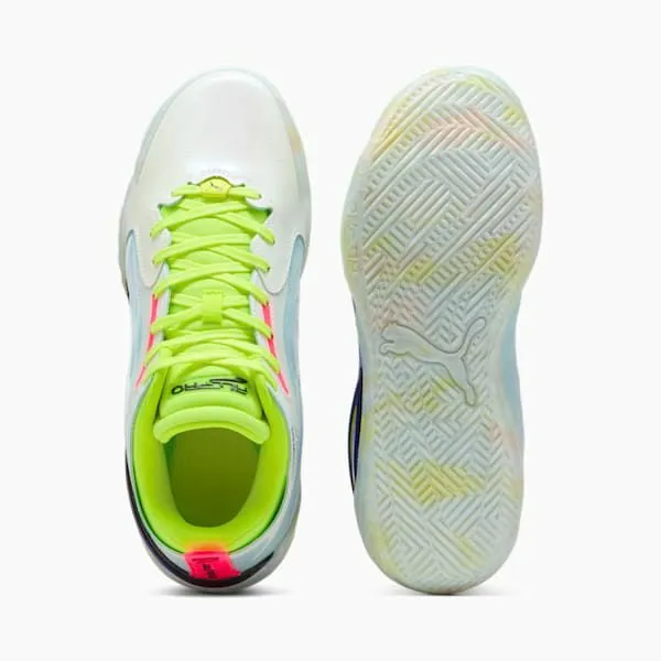 Puma Basketball AllPro NITRO Elite 039s Basketball Shoes Light Aquayellow Alert 8211 Men Puma Basketball AllPro NITRO Elite 039s Basketball Shoes Light Aquayellow Alert 8211 Men
