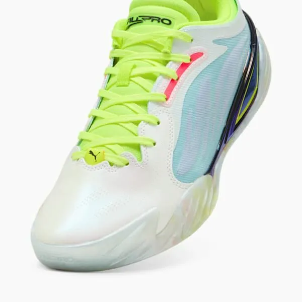 Puma Basketball AllPro NITRO Elite 039s Basketball Shoes Light Aquayellow Alert 8211 Men Puma Basketball AllPro NITRO Elite 039s Basketball Shoes Light Aquayellow Alert 8211 Men