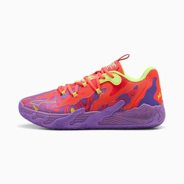 Puma Basketball PUMA X LAMELO BALL MB03 Lo Lava 039s Basketball Shoes Purple Glimmerred Blast 8211 Men Puma Basketball PUMA X LAMELO BALL MB03 Lo Lava 039s Basketball Shoes Purple Glimmerred Blast 8211 Men