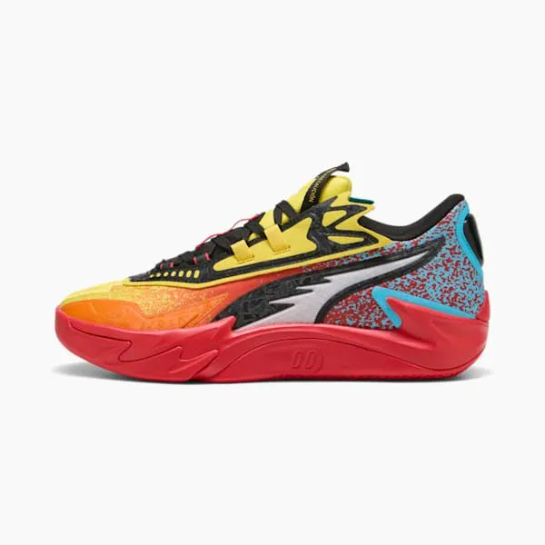 Puma Basketball Scoot Zeros II Caution 039s Basketball Shoes Rickie Orangespeed Yellow 8211 Men Puma Basketball Scoot Zeros II Caution 039s Basketball Shoes Rickie Orangespeed Yellow 8211 Men