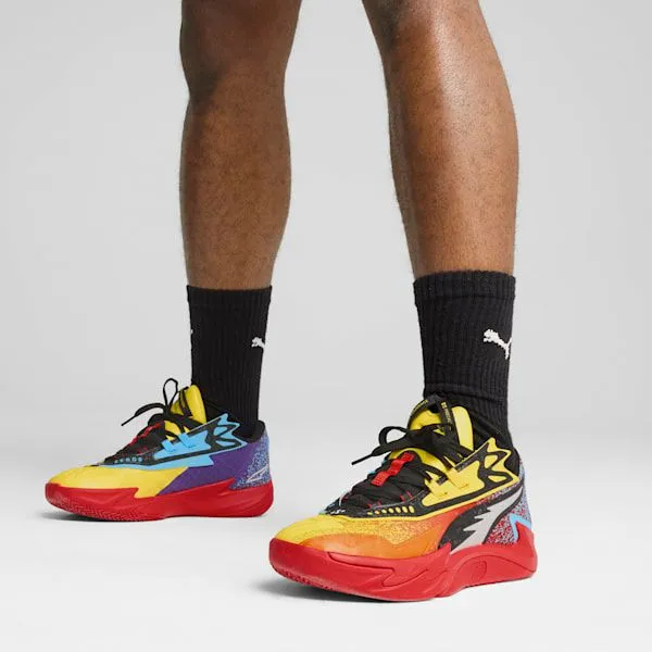 Puma Basketball Scoot Zeros II Caution 039s Basketball Shoes Rickie Orangespeed Yellow 8211 Men Puma Basketball Scoot Zeros II Caution 039s Basketball Shoes Rickie Orangespeed Yellow 8211 Men