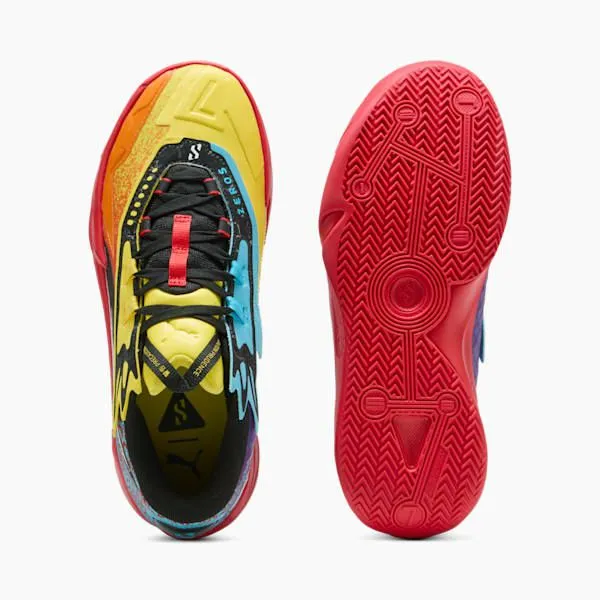 Puma Basketball Scoot Zeros II Caution 039s Basketball Shoes Rickie Orangespeed Yellow 8211 Men Puma Basketball Scoot Zeros II Caution 039s Basketball Shoes Rickie Orangespeed Yellow 8211 Men