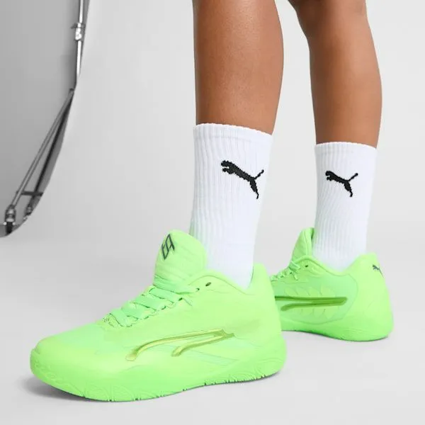 Puma Basketball STEWIE X TEAM Stewie 3 039s Basketball Shoes Green Glaregalactic Gray 8211 Women Puma Basketball STEWIE X TEAM Stewie 3 039s Basketball Shoes Green Glaregalactic Gray 8211 Women