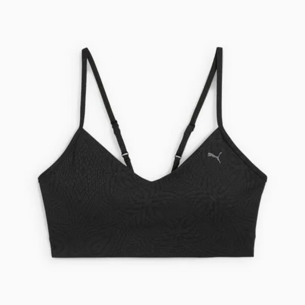 Puma Bras MOVE CLOUDSPUN Medium Support 039s Bra Puma Black 8211 Women