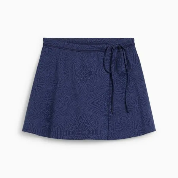 Puma Dresses and Skirts MOVE CLOUDSPUN 039s AllOver Print Wrap Skirt Blue Crystal 8211 Women Puma Dresses and Skirts MOVE CLOUDSPUN 039s AllOver Print Wrap Skirt Blue Crystal 8211 Women