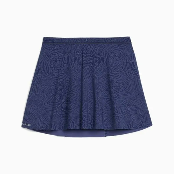 Puma Dresses and Skirts MOVE CLOUDSPUN 039s AllOver Print Wrap Skirt Blue Crystal 8211 Women Puma Dresses and Skirts MOVE CLOUDSPUN 039s AllOver Print Wrap Skirt Blue Crystal 8211 Women