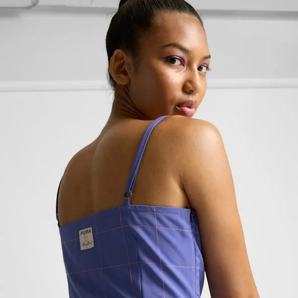 Puma Dresses and Skirts Wardrobe Essentials Bright Lights NYC Flagship 039s Flared Dress Blue Crystal 8211 Women Puma Dresses and Skirts Wardrobe Essentials Bright Lights NYC Flagship 039s Flared Dress Blue Crystal 8211 Women