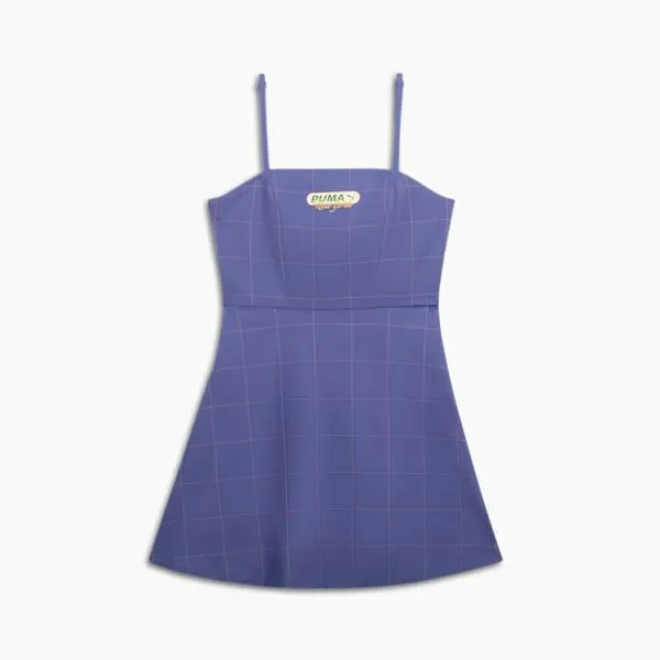 Puma Dresses and Skirts Wardrobe Essentials Bright Lights NYC Flagship 039s Flared Dress Blue Crystal 8211 Women Puma Dresses and Skirts Wardrobe Essentials Bright Lights NYC Flagship 039s Flared Dress Blue Crystal 8211 Women
