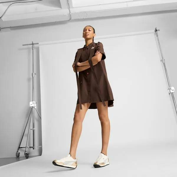 Puma Dresses and Skirts We Are Legends Renaissance 039s Shirt Dress Dark Chocolate 8211 Women Puma Dresses and Skirts We Are Legends Renaissance 039s Shirt Dress Dark Chocolate 8211 Women