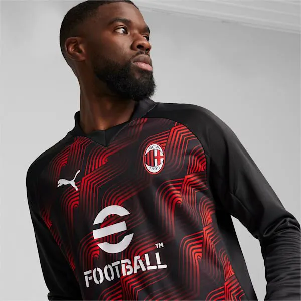 Puma Hoodies and Sweatshirts AC Milan PreMatch 039s Sweatshirt Puma Blackfor All Time Red 8211 Men Puma Hoodies and Sweatshirts AC Milan PreMatch 039s Sweatshirt Puma Blackfor All Time Red 8211 Men