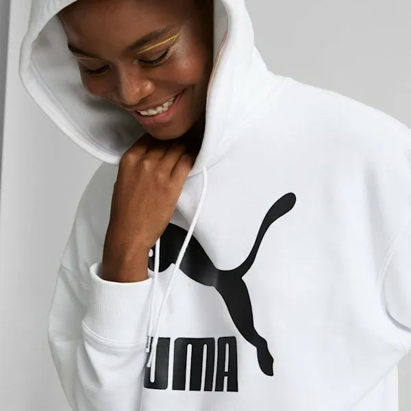 Puma Hoodies and Sweatshirts Classics Logo 039s Hoodie Puma White 8211 Women