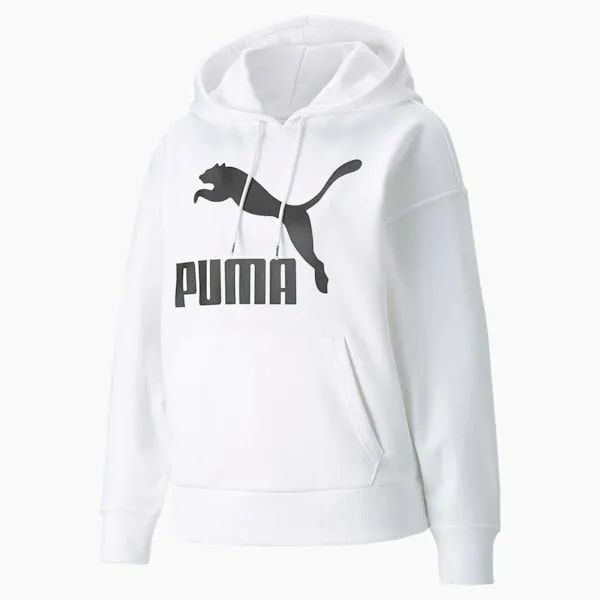Puma Hoodies and Sweatshirts Classics Logo 039s Hoodie Puma White 8211 Women