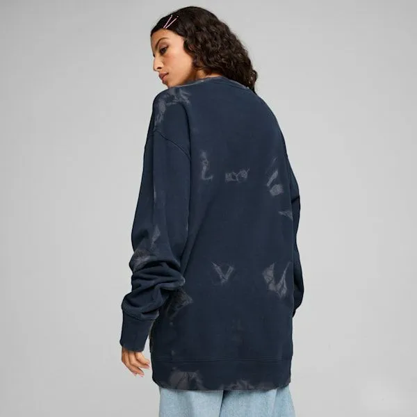 Puma Hoodies and Sweatshirts Downtown Men039s Crew Neck Sweatshirt Club Navy 8211 Women