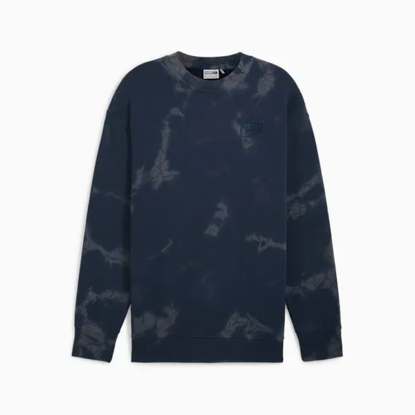 Puma Hoodies and Sweatshirts Downtown Men039s Crew Neck Sweatshirt Club Navy 8211 Women