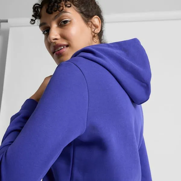 Puma Hoodies and Sweatshirts Essentials Big Cat Logo 039s Hoodie Lapis Lazuli 8211 Women