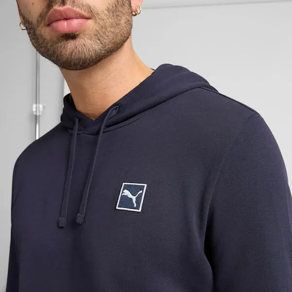 Puma Hoodies and Sweatshirts Essentials Elevated 039s Hoodie New Navy 8211 Men