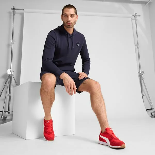 Puma Hoodies and Sweatshirts Essentials Elevated 039s Hoodie New Navy 8211 Men