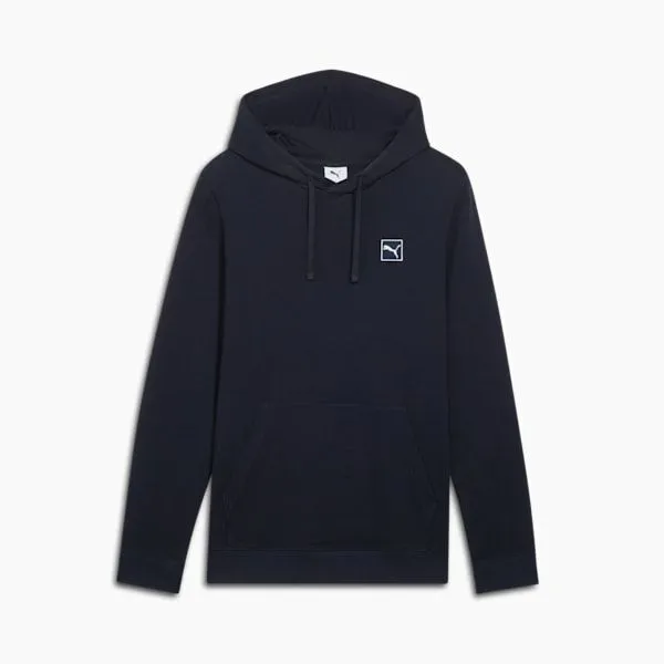 Puma Hoodies and Sweatshirts Essentials Elevated 039s Hoodie New Navy 8211 Men