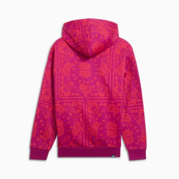 Puma Hoodies and Sweatshirts Essentials Paisley 039s Patterned Hoodie Magenta Gleam 8211 Women Puma Hoodies and Sweatshirts Essentials Paisley 039s Patterned Hoodie Magenta Gleam 8211 Women