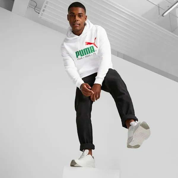 Puma Hoodies and Sweatshirts Logo Celebration 039s Hoodie Puma White 8211 Men