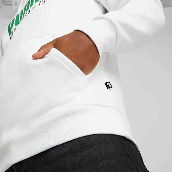 Puma Hoodies and Sweatshirts Logo Celebration 039s Hoodie Puma White 8211 Men